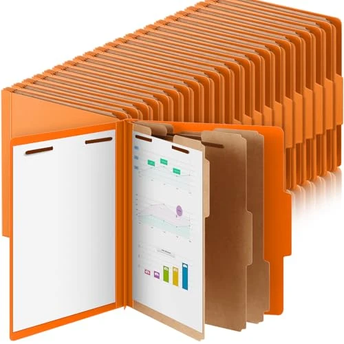 Soft 60 Pcs Classification Folder Letter Size Fine Crafted