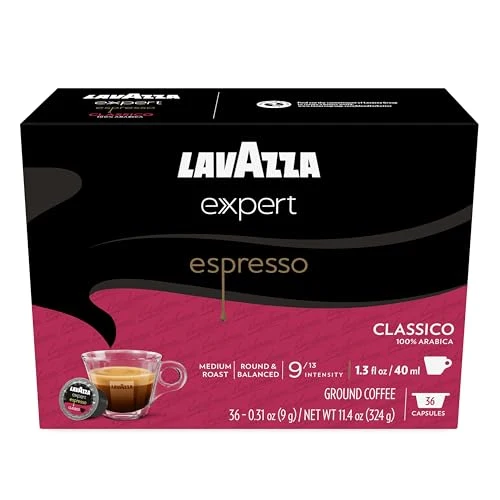 Professional Expert Espresso Classico Capsules 36 Count Traditional