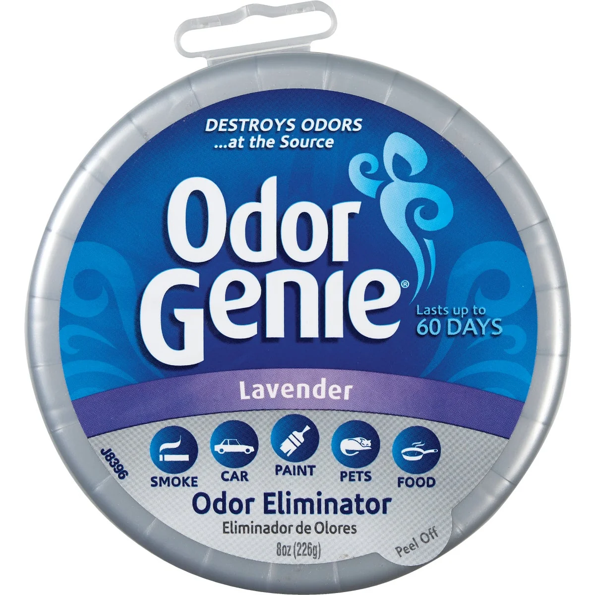 Prestigious DampRid Odor Genie 8 Oz. Lavender Solid Air Freshener Elegant