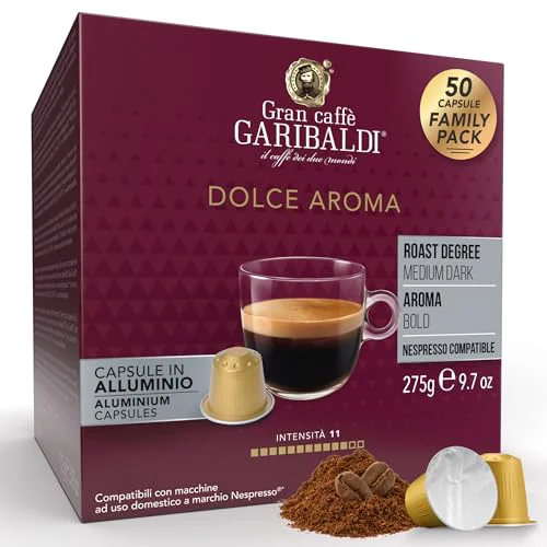 High-Quality Gran Caffè Garibaldi Espresso Pods 50 Count Relaxed