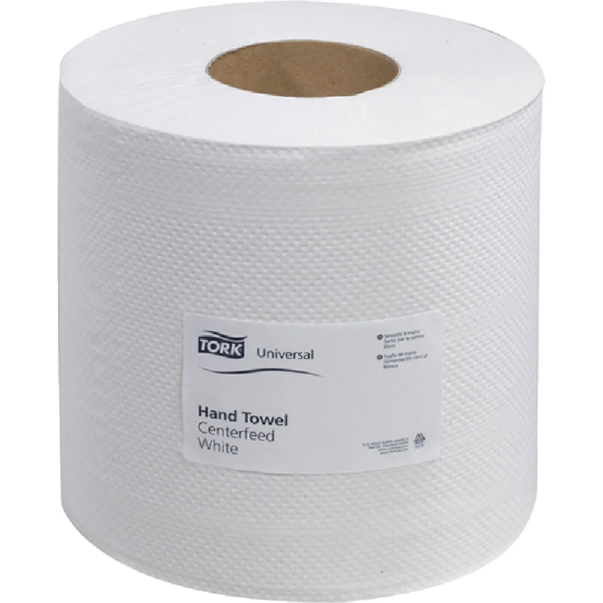 Outstanding SCA Tork White Center Pull Roll Towels 6-Count Safe