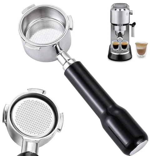 Genuine 51mm Bottomless Portafilter for Delonghi Dedica EC680 Comfortable