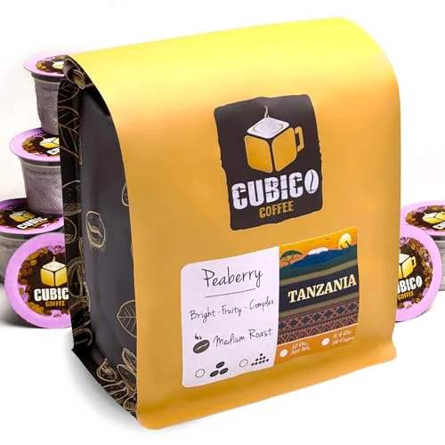Fine Tanzanian Peaberry Coffee 10 Count Official