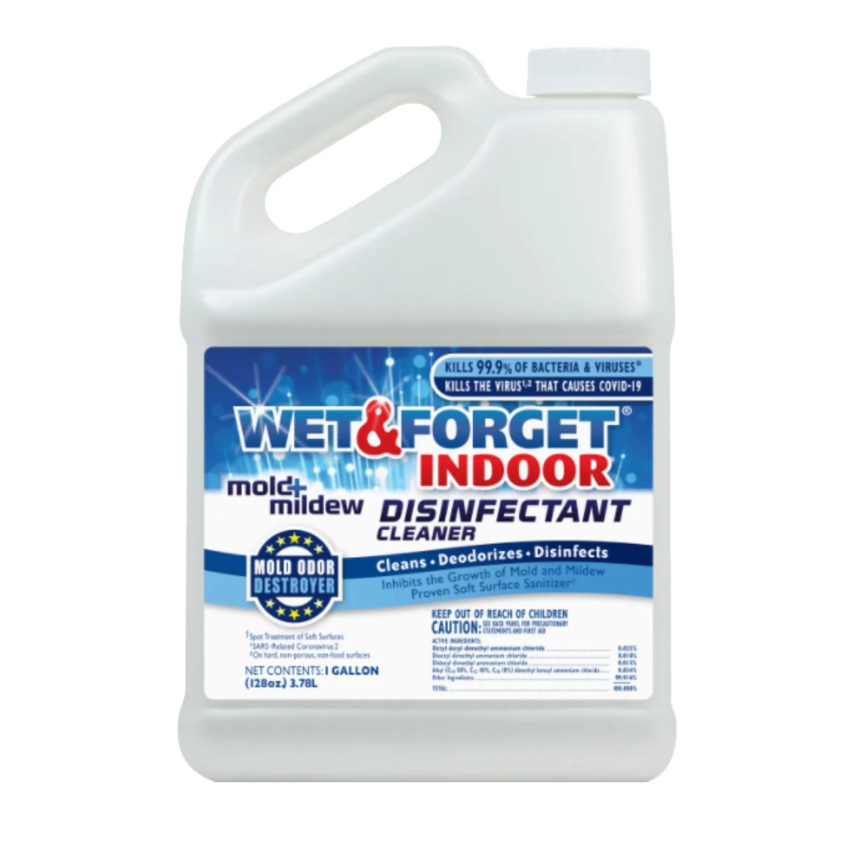 Versatile Wet Forget 128 Oz. Mold Mildew Cleaner Superior