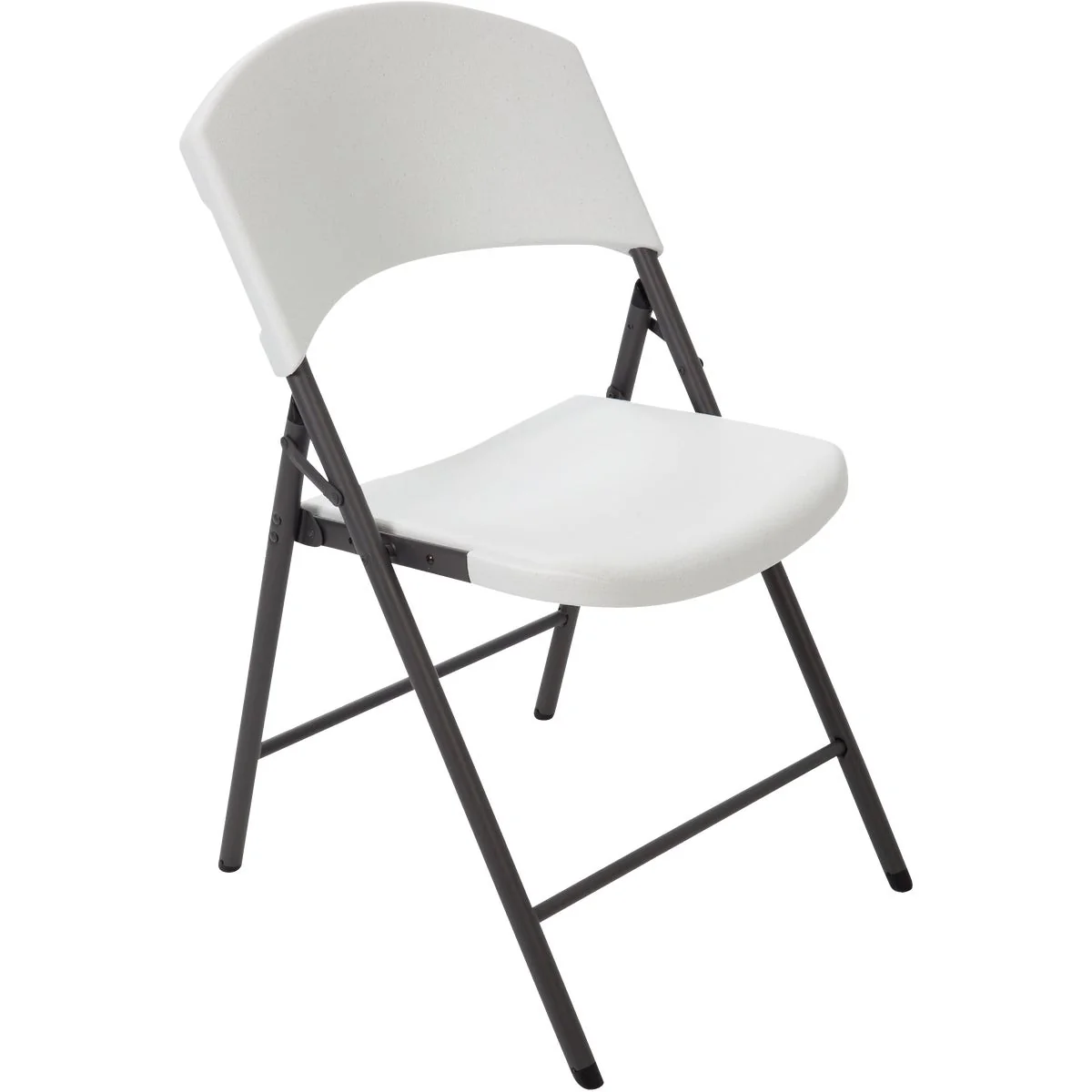 Detailed Lifetime White Granite Light Commercial Folding Chair Official