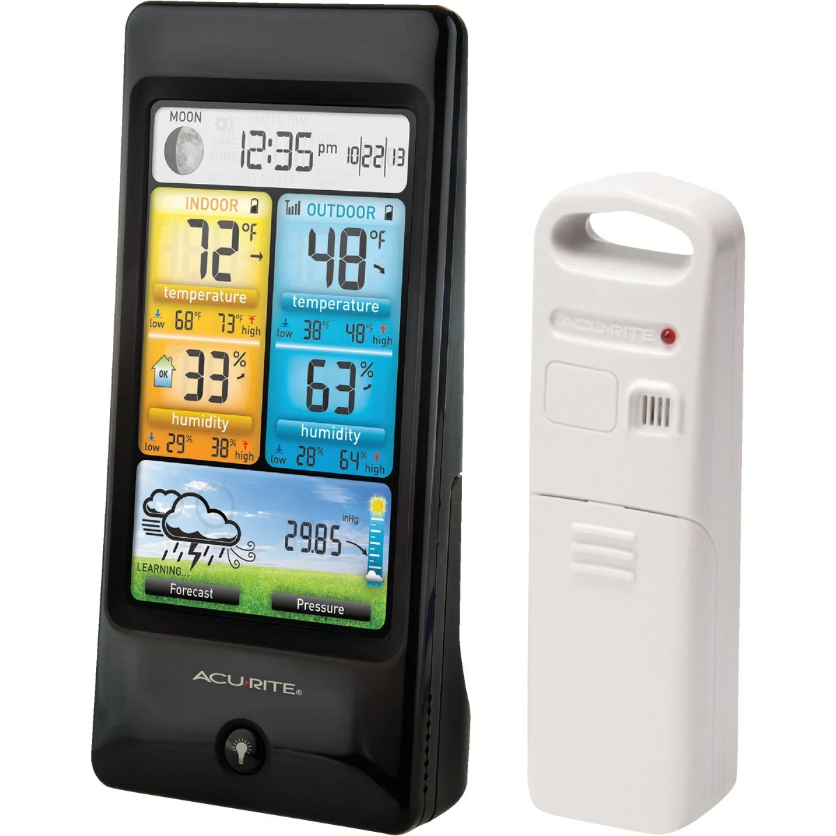 Organic Acu-Rite Color Weather Station Sophisticated