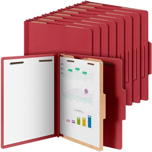 Unique 24 Pcs Classification Folder Letter Size 24 Count Consistent