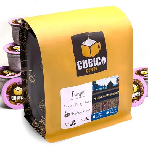 Sophisticated Medium Roast Papua New Guinea Kunjin Single Origin Coffee Pods 10 Count Innovative