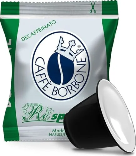 High-Grade Miscela DEK Decaf Espresso Pods Compatible with Nespresso Machines 50 Count Easy-to-Use