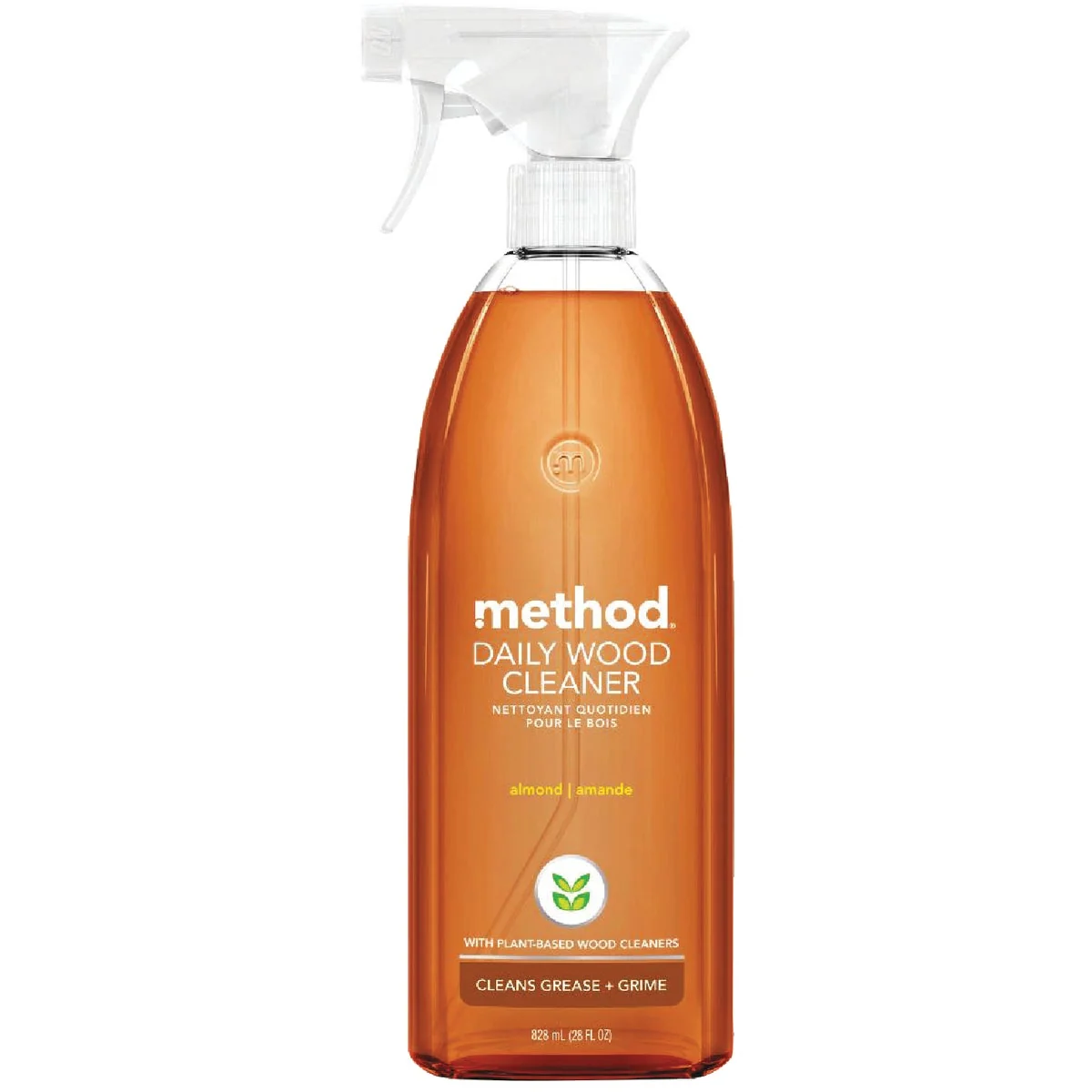 Solid Method Wood For Good 28 Oz. Almond Daily Wood Cleaner Durable