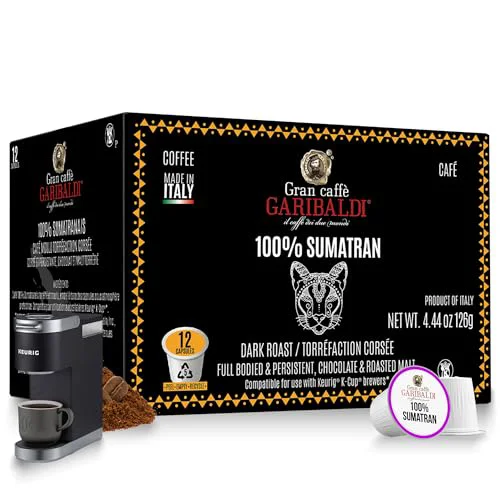 Official Sumatran Coffee Pods for Keurig K 12 Count Expertly Made