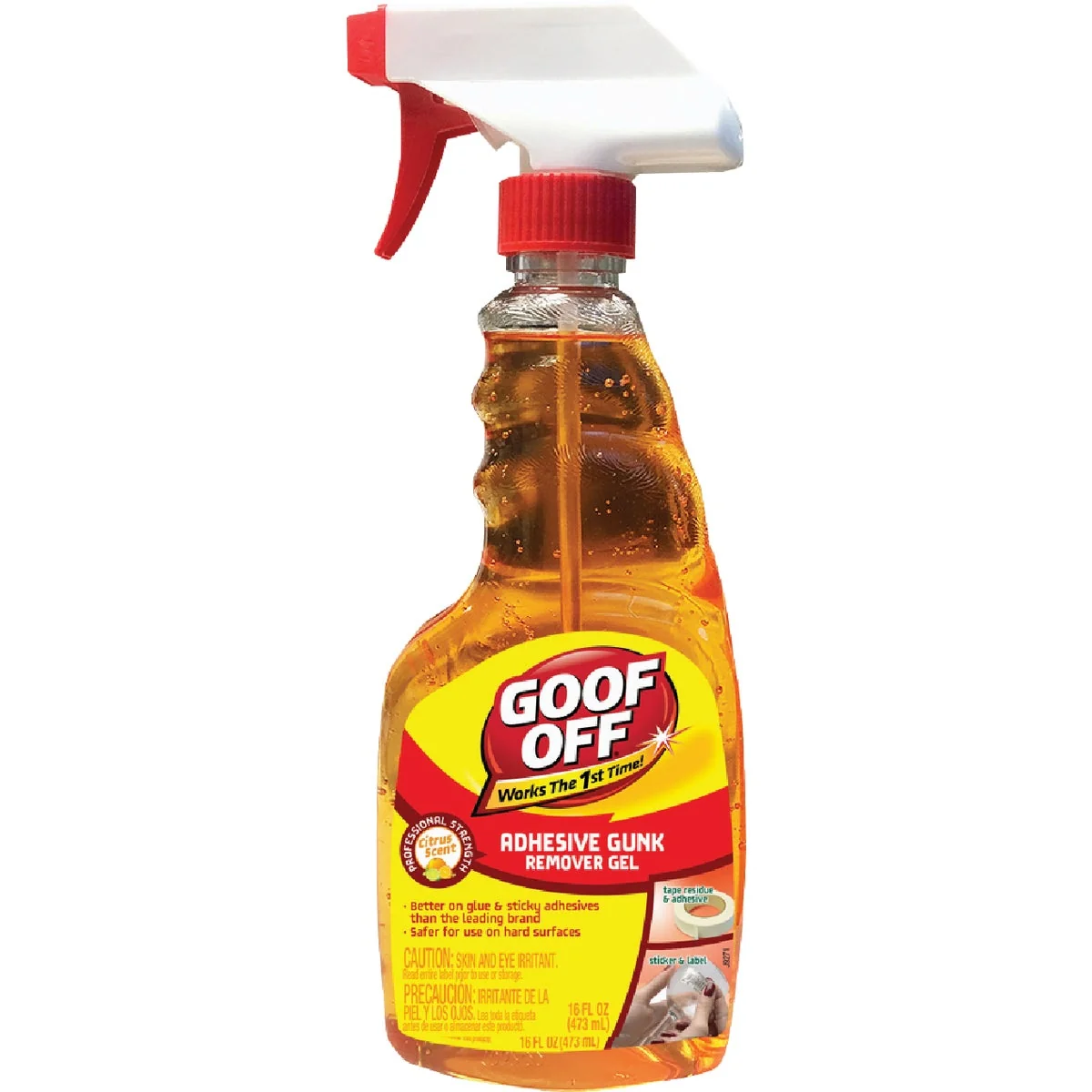 Minimalist Goof Off 16 Oz. Spray Gel Gunk Adhesive Remover Trendy