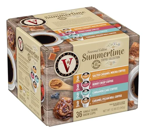 Reliable Summertime Coffee Variety Pack 36 Count First-Class