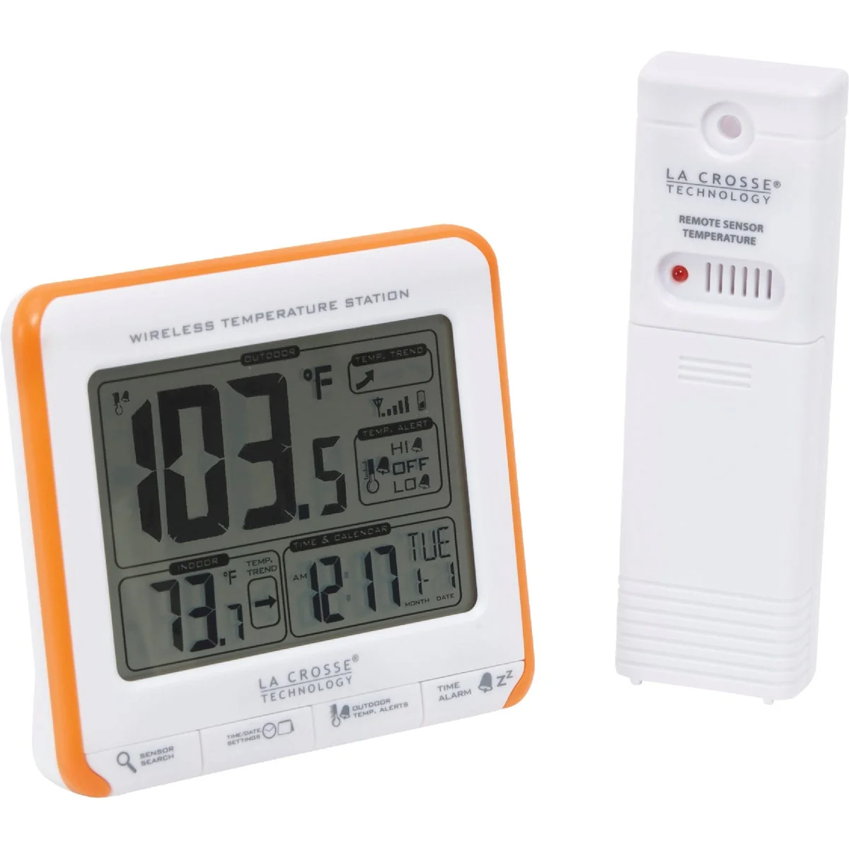 Minimalist La Crosse Technology Wireless Temperature Weather Station Excellent