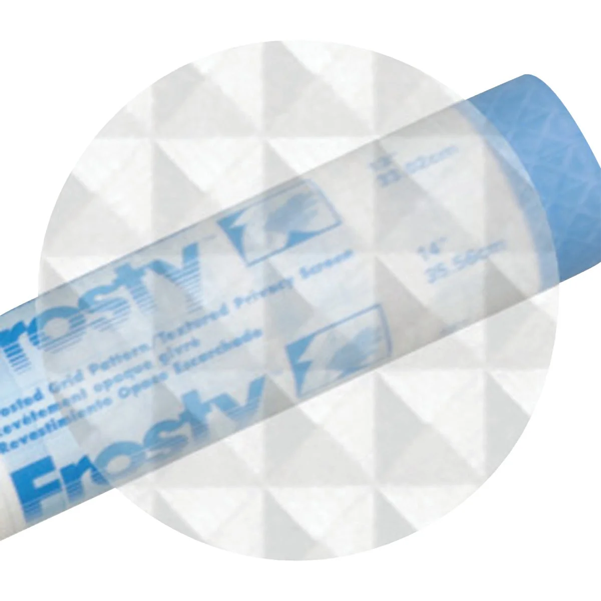 Quality Con-Tact Frosty 18 In. x 20 Ft. Clear Diamond Self-Adhesive Shelf Liner Contemporary