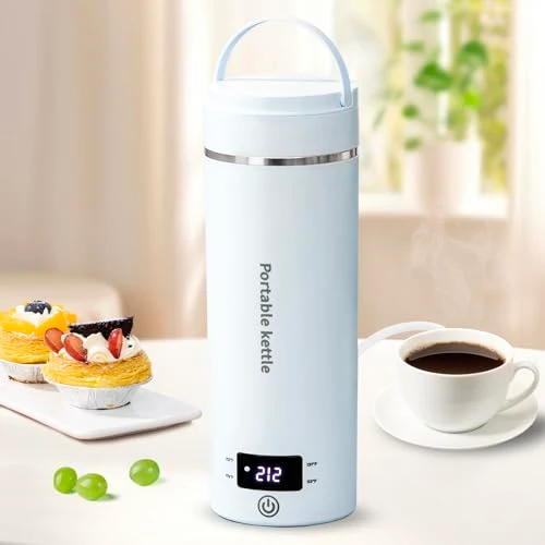 Enhanced Portable Electric Kettle for Travel 120V Lightweight