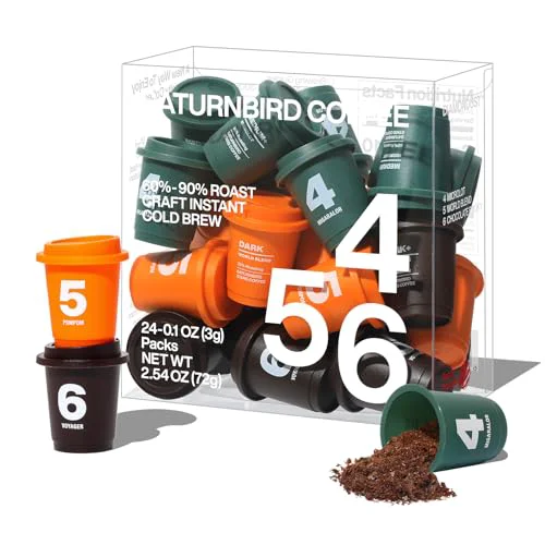 Soft No.4 6 Instant Coffee 24 Count Safe