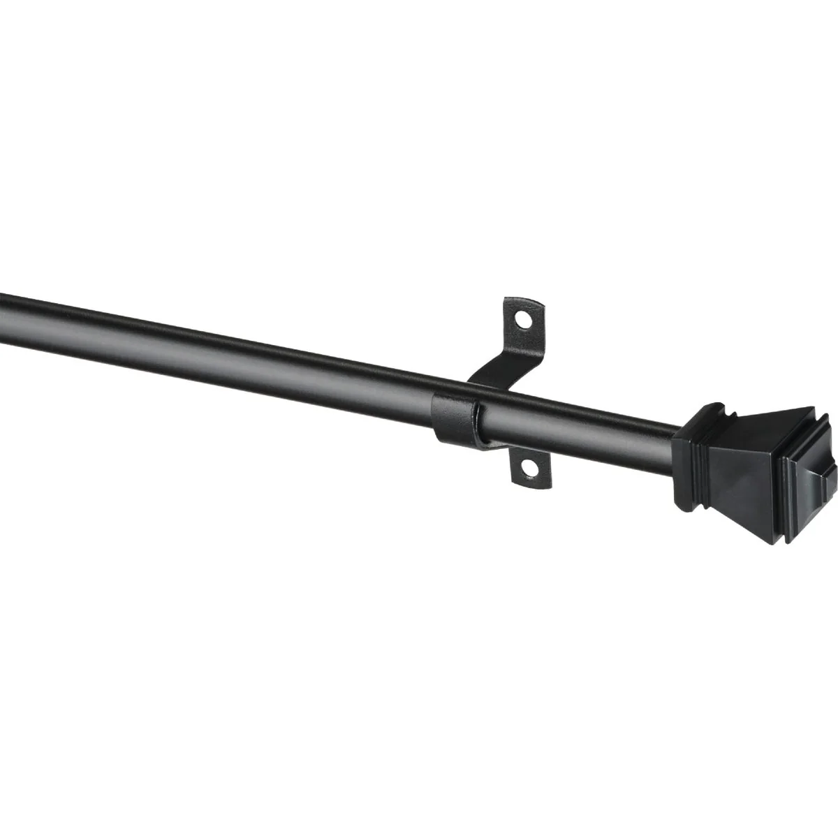 Expertly Made Kenney Amelia 48 In. To 84 In. 7 16 In. Black Standard Cafe Rod World-Class