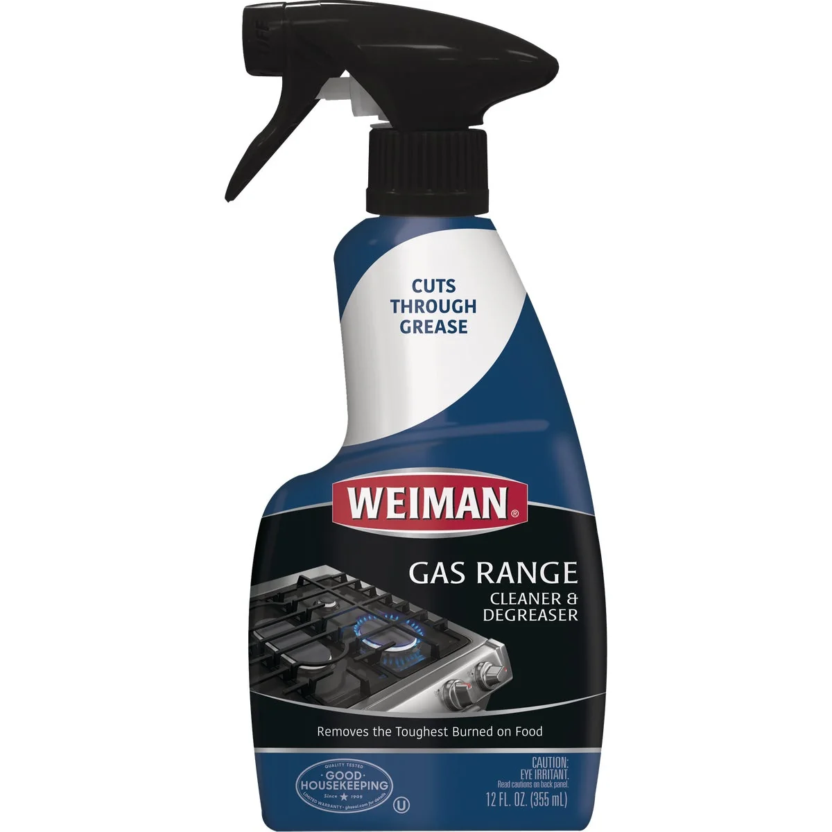 Elite Weiman 12 Oz. Heavy Duty Gas Range Cleaner Degreaser Safe
