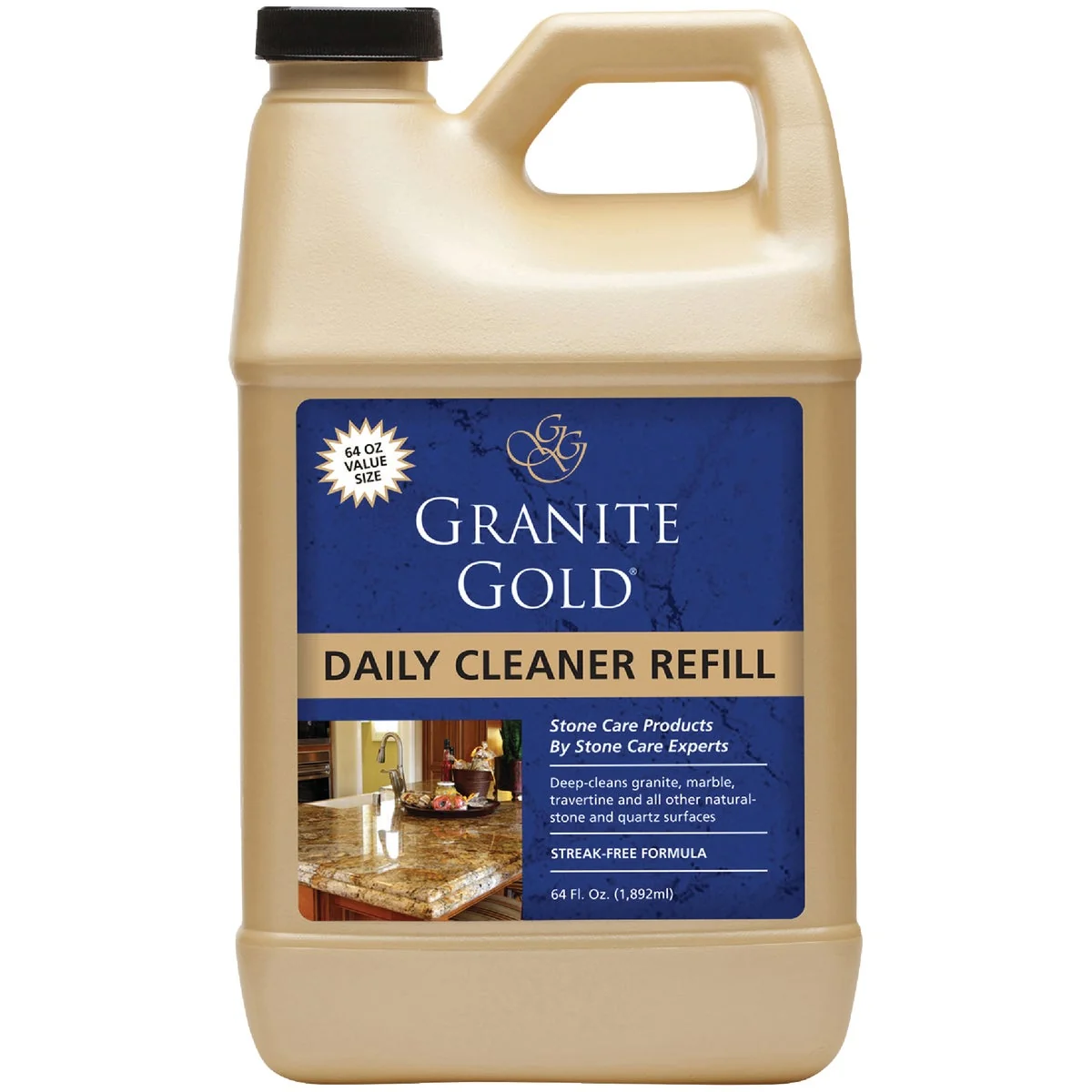 Reliable Granite Gold 64 Oz. Refill Daily Granite Cleaner Professional