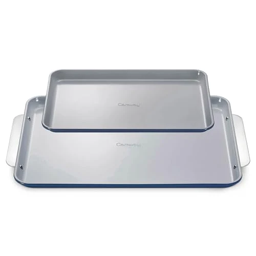 Convenient Non Stick Ceramic Baking Sheet Duo 2 Count Original Design