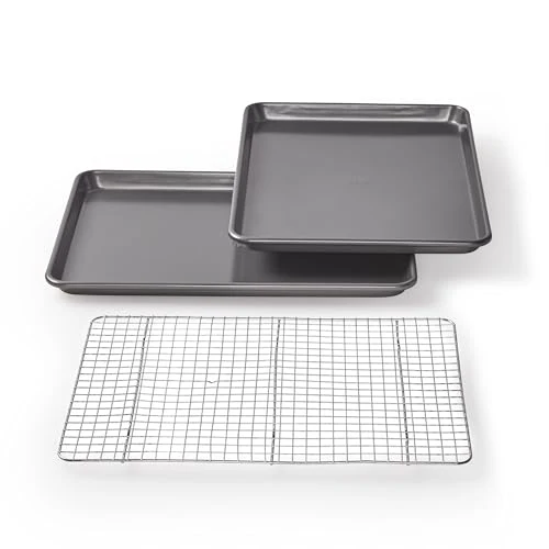 High-Grade Jelly Roll Pan Set with Cooling Rack Premium