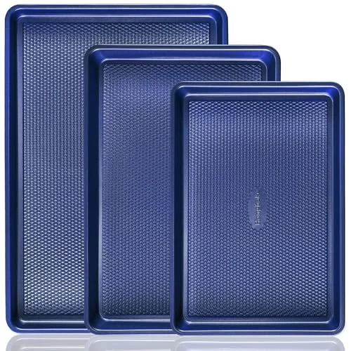 Traditional Baking Sheet Pan Set 3 Count Environmentally Friendly