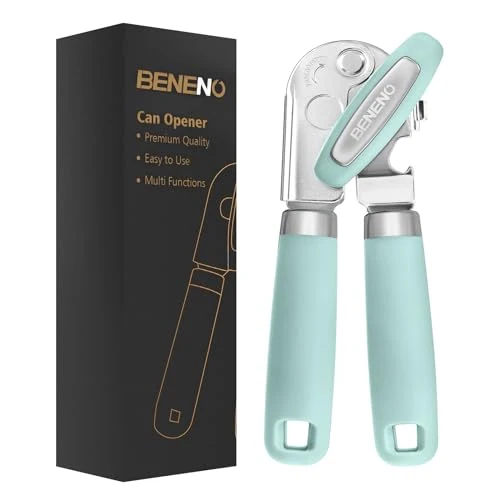Top-Quality Heavy Duty Hand Can Opener Manual with Magnet Lid Remover Stylish