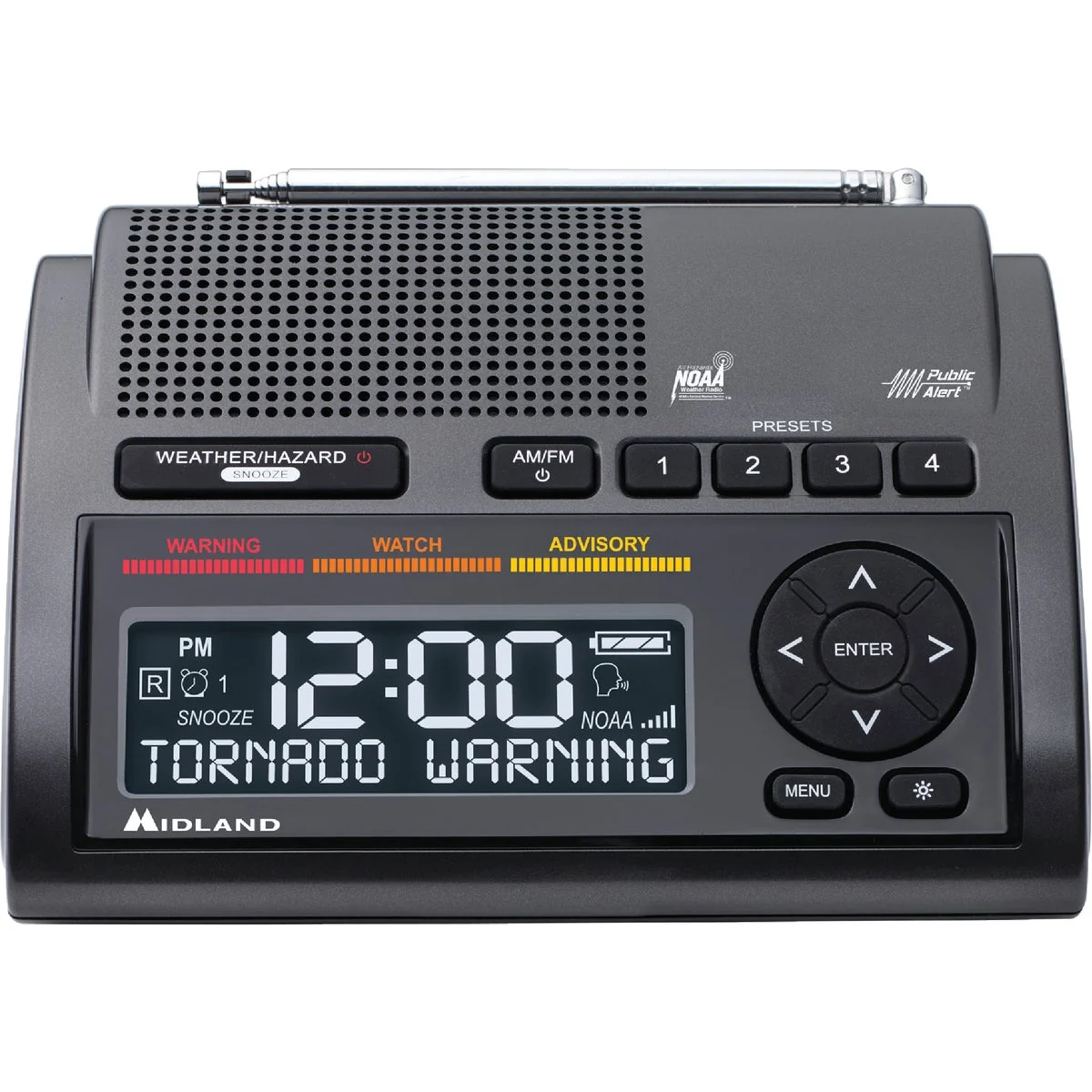 Trusted Midland Weather Alert Radio Clock Organic