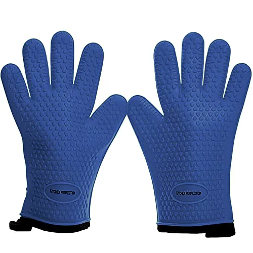 Healthy S Silicone Smoker BBQ Gloves 2 Count Specialty