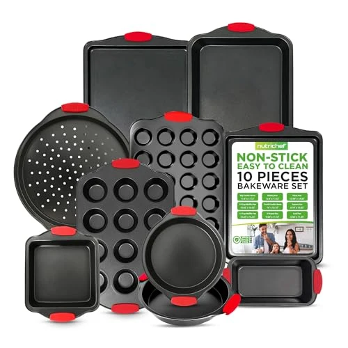 Smart 10‑Piece Non‑Stick Bakeware Set High-Grade