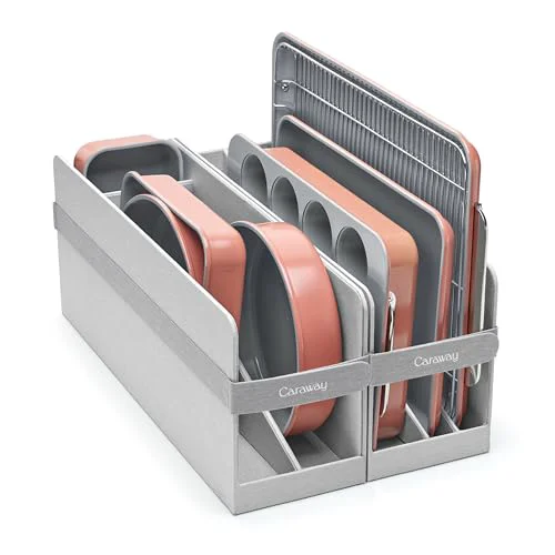 Trendy 11-Piece Non-Stick Ceramic Bakeware Set 11 Count Easy-to-Use