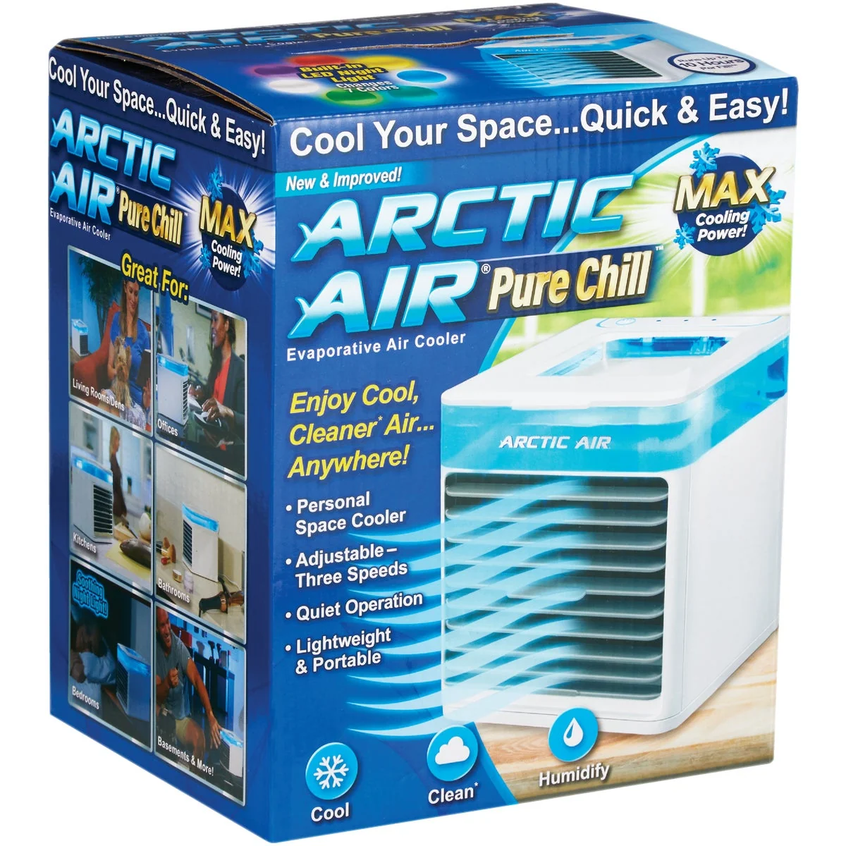 Original Arctic Air Pure Chill Evaporative Air Cooler Enhanced