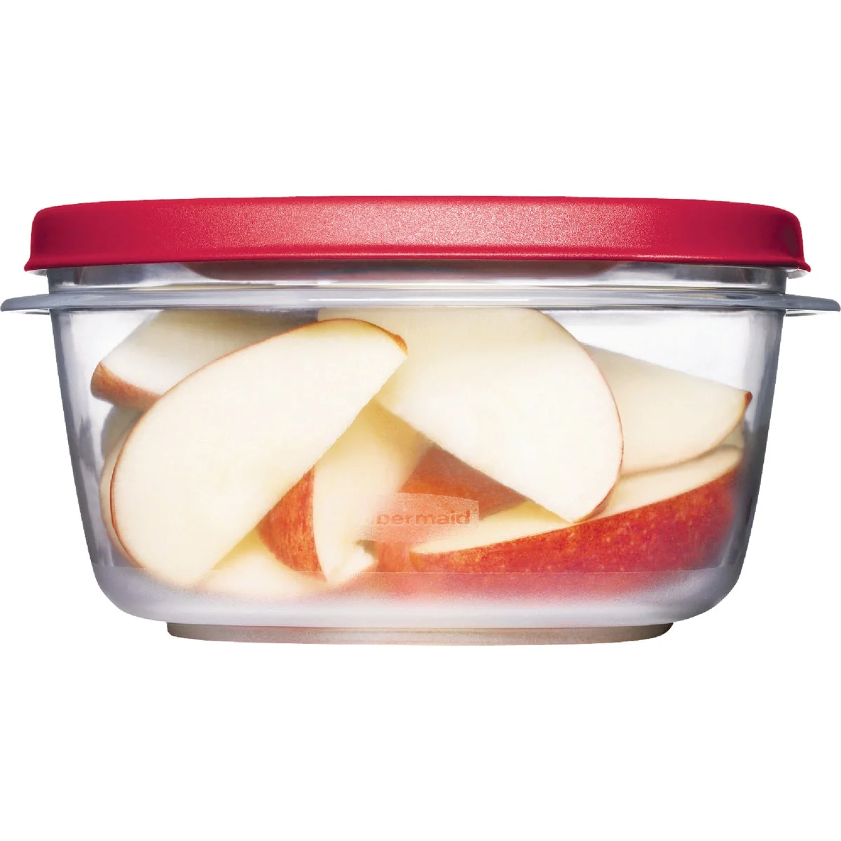 Consistent Rubbermaid Easy Find Lids 5 C. Clear Round Food Storage Container Pure