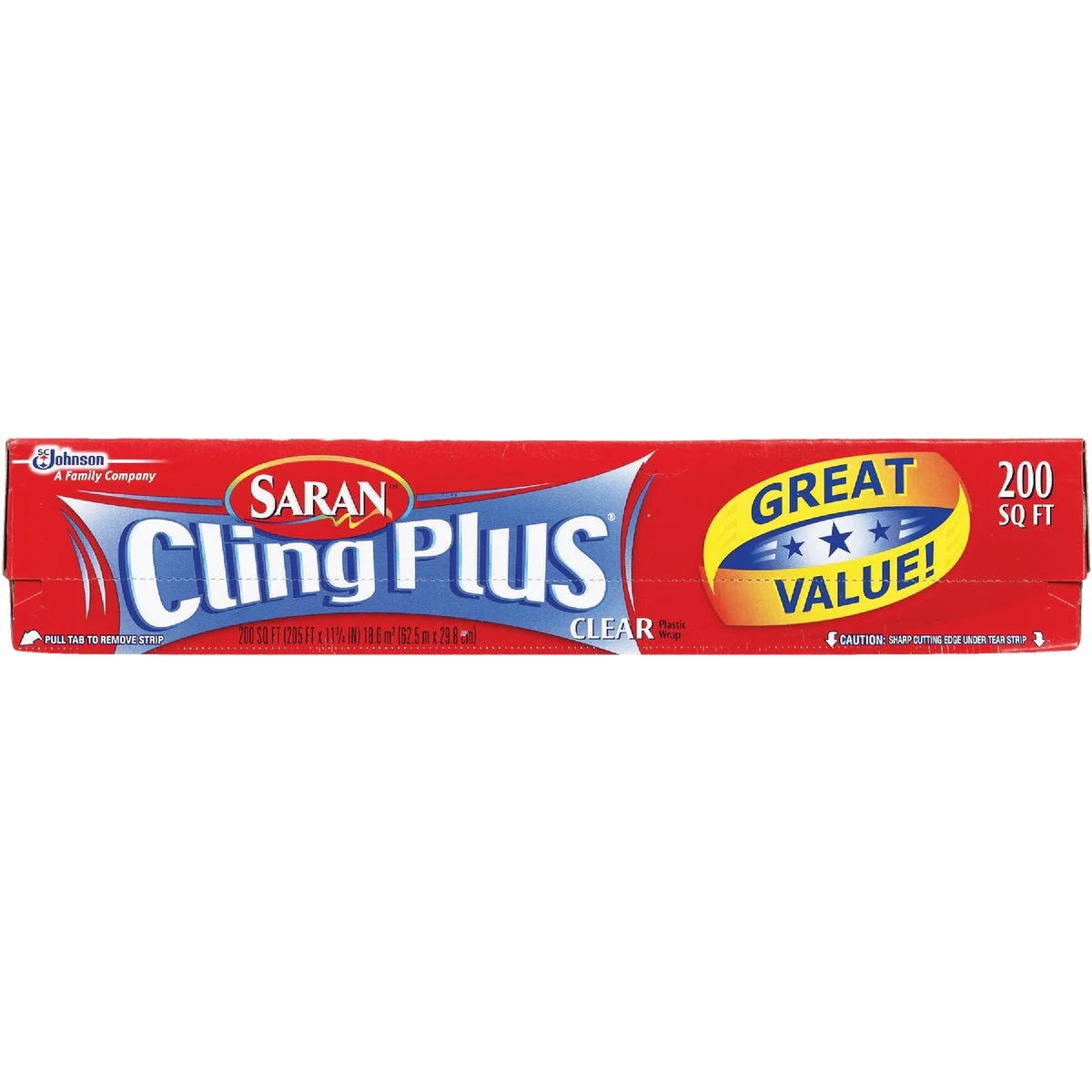 Fine Saran Cling Plus 200 Sq. Ft. Plastic Food Wrap Reliable