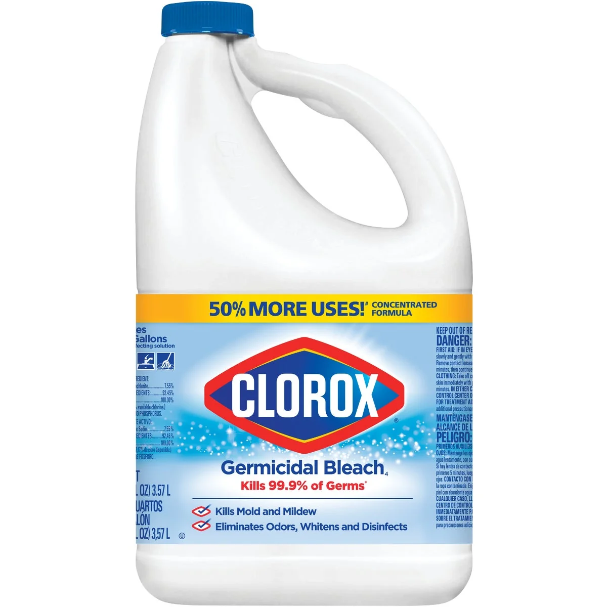 Functional Clorox 121 Oz. Concentrated Germicidal Bleach Soft