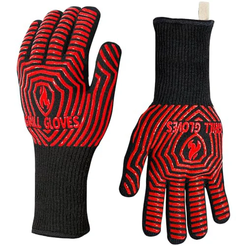 Innovative BBQ Gloves BBQ Accessories 1472℉ Extreme Heat Resistant Environmentally Friendly