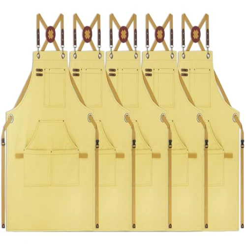 Casual 5 Pack Kitchen Apron Dependable