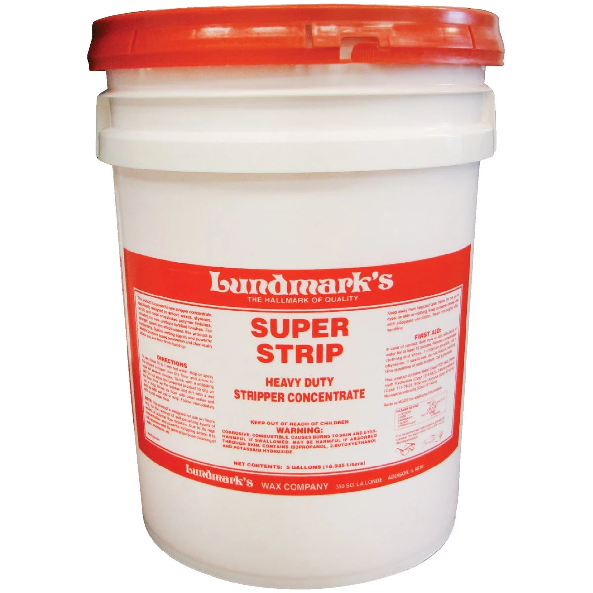 Fine Lundmark 5 Gal. Super Strip Wax Remover High-End