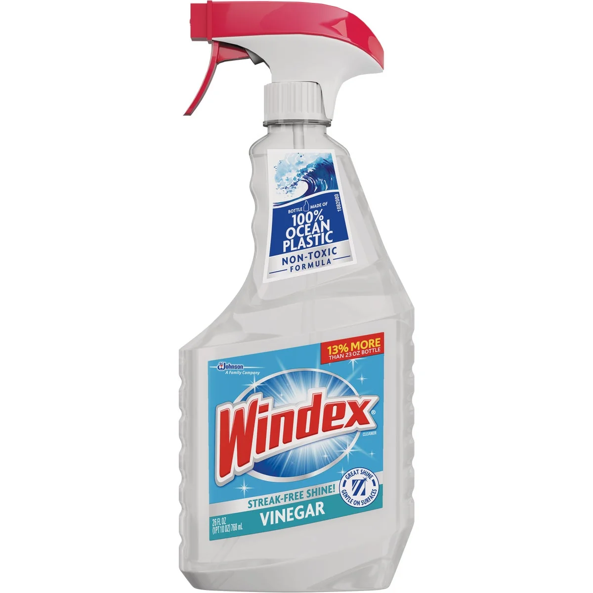 Recyclable Windex 23 Oz. Multisurface Cleaner with Vinegar
