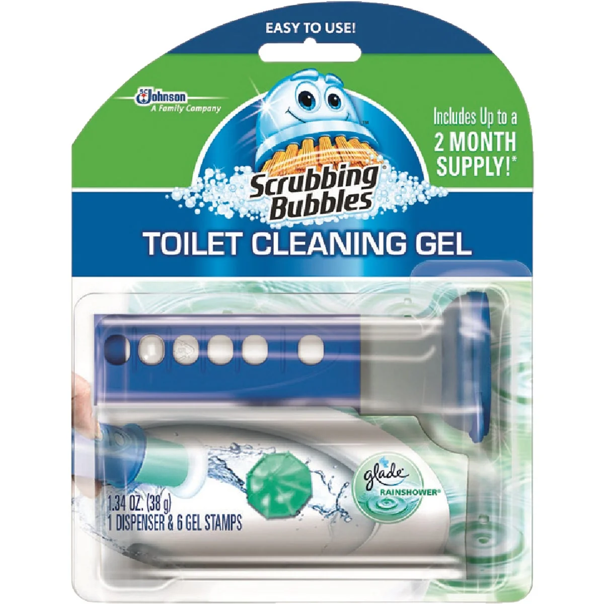Advanced Scrubbing Bubbles Toilet Bowl Cleaner Gel Dispenser Discs Safe