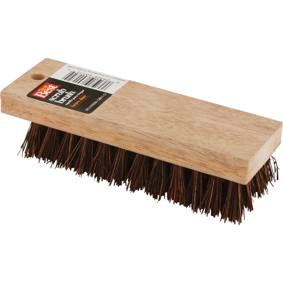 Carefully Designed Do it 7-1 4 In. Palmyra Bristle Hardwood Scrub Brush Enhanced