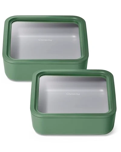 Elite 2 Piece Glass Food Storage Set with Lids 2 Count Next-Generation