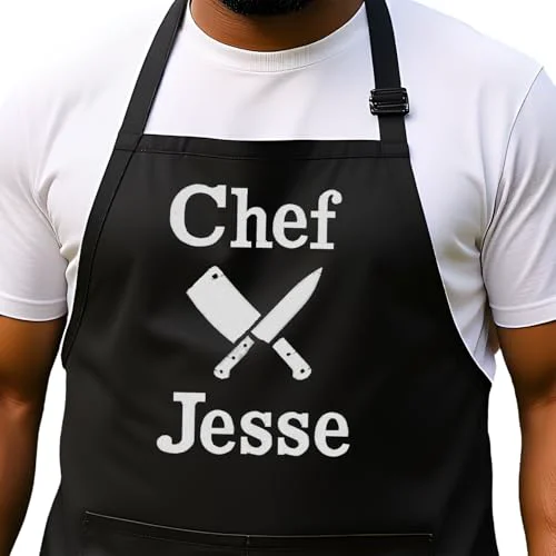 High-End Personalized Chef Apron for Men Elite