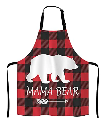 Outstanding Mama Bear Kitchen Cooking BBQ Chef Apron Stylish