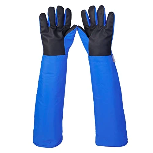 Flexible Cryogenic Gloves Low Temperature LN2 Liquid Nitrogen Protective Gloves Cold Storage Safety Frozen Gloves Outstanding