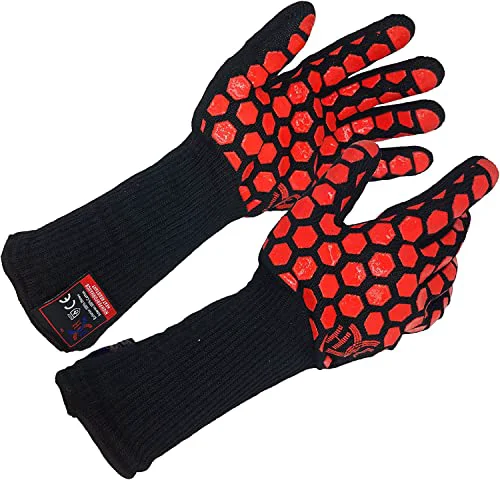 Elegant Heat Resistant Oven Glove 10.5822 Ounce Expertly Made