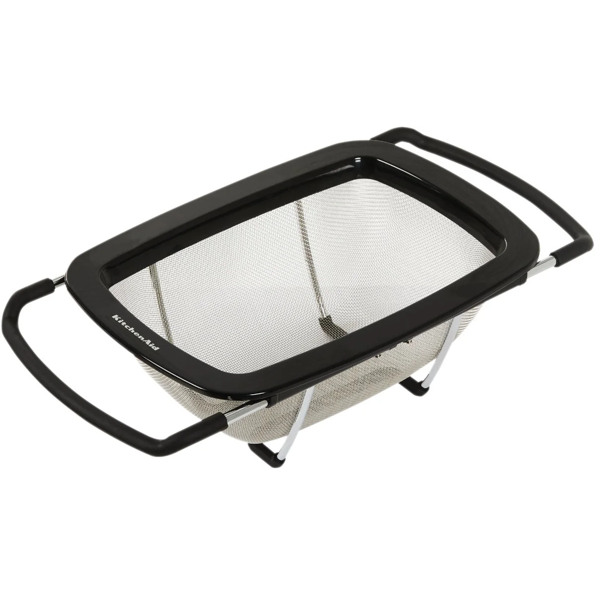 Fashionable KitchenAid Black Expandable Colander Official