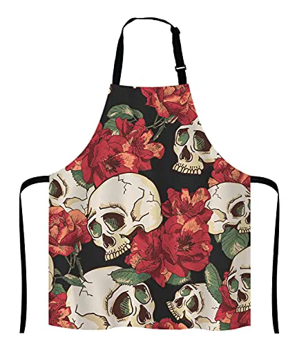 Premium Skull Apron for Women and Men Expertly Made
