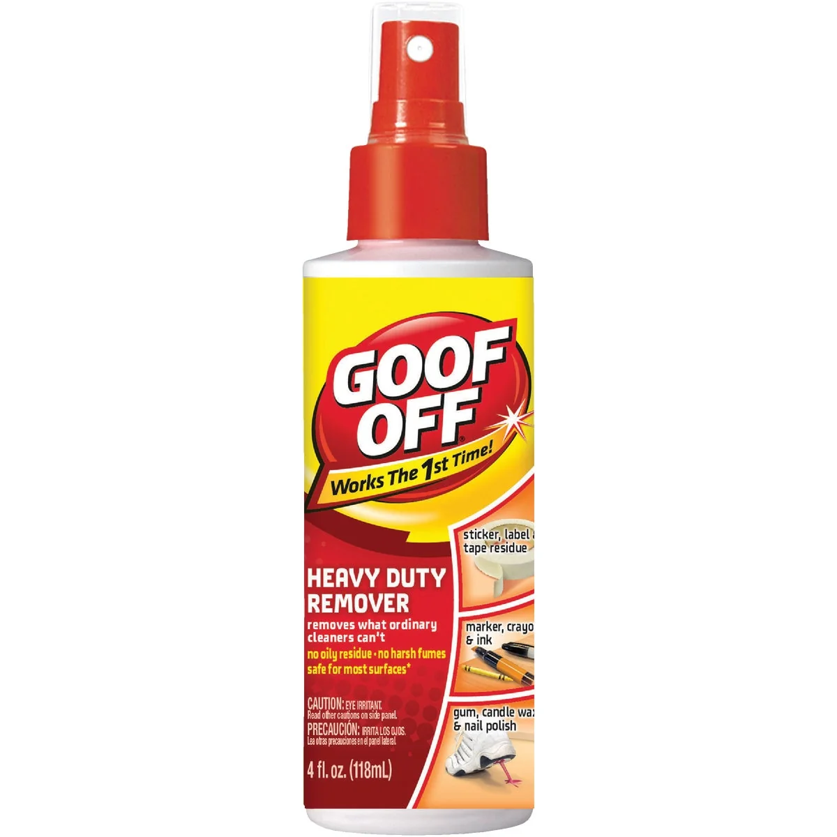 Excellent Goof Off 4 Oz. Spray Pump Heavy Duty All Purpose Remover Elite